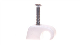 Uchwyt Do Kabli /4-7Mm/ Z Gwoździem 2X18mm 2025 18 Rw 2228686 /100Szt./