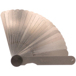 Starrett BM607 66MA Feeler Gauge 20 Piece Set 0.05-1mm