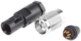 Złącze okrągłe 7-pinowe M9 Kabel Gniazdo binder Żeńskie IP67 712