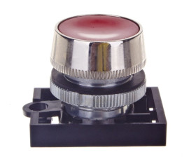 Napęd przycisku 22mm czerwony IP55 z samopowrotem W0-N-NEK22M-K C
