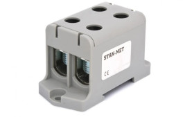 Złączka szynowa gwintowa al/cu 2x240mm2 szara WLZ-35P/2x240SZ