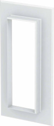 Wersja zamknięta na panel ścienny OBO Vertr. GK OBO Bettermann, 6274880, czysty biały, (S x G) 278 mm x 138 mm
