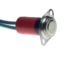 Termostat ELMWOOD 3455, NC 10A/250V 20C, z przewodami 50cm