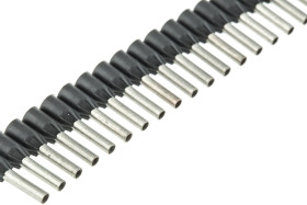 Końcówka tulejkowa izolowana 1.5mm² długość 8mm Czarny średnica 2mm Izolowane Legrand