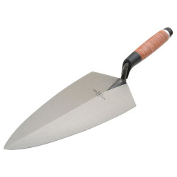 Marshalltown M1911L 19L Philadelphia Pattern Brick Trowel Leather Handle 11in