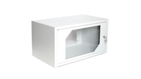 Szafa Krosowa Wisząca Niedzielona 19Cali Katlink 6U 350X550x300 Szara Cl-19 06U