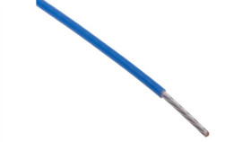 Przewód Do Urządzeń Ptfe Ptfe Niebieski, 100M 0,08 Mm2 7/0,12 Mm, 300 V, -75›...