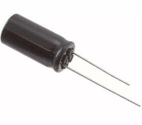 Kondensator 330μF 50V dc Radialny, Otwór przelotowy Panasonic roztaw: 5mm 10 (Dia.) x 20mm