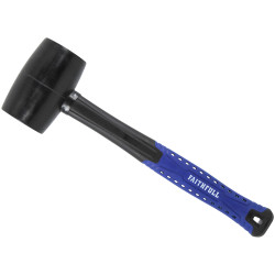 Faithfull FAIRMBF16 Black Fibreglass Mallet 16oz