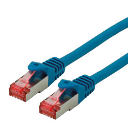 Kabel Ethernet Cat6 długość 0.5m Z zakończeniem Roline LSZH l. żył: 8