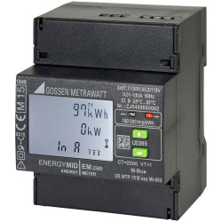 Gossen Metrawatt U2389-V016 Power Meter 3-Phase MID LCD Ultra-Compact