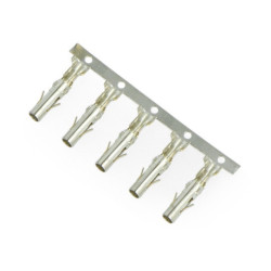 Pin żeński do obudowy wtyku raster 5,08mm - 5 szt.