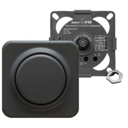 interB&#xE4;r 8152-004.01 LED Dimmer 12V Black Ideal for Furniture &amp; Caravans