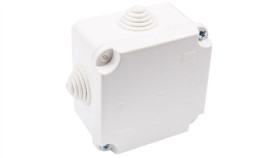 Puszka Hermetyczna N/T Pk-0 88X88x60mm Pusta Ip55 Biała 0224-00