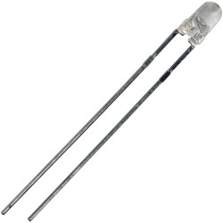 Kingbright L-7104SURCK 3mm Super Bright Red LED 400mcd