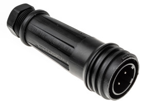 Złącze wielostykowe przemysłowe 4-pinowe Montaż na kablu Wtyczka Bulgin