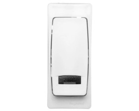 OTEO Przycisk jednobiegunowy z podświetleniem biały 086088