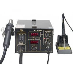 WEP 952D+ stacja lutownicza 2 w 1 + kompresor