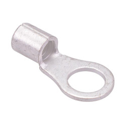 Open End 10.5mm Non-Insulated Ring Terminal 6AWG