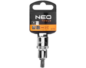 Końcówka Spline na nasadce 1/2cala M8 x 55 mm 08-732