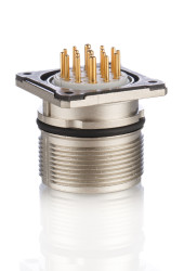 Złącze wielostykowe przemysłowe 16 + 3-pinowe M23 Montaż w przegrodzie Wtyczka Phoenix Contact