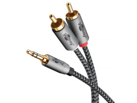 Kabel przejściowy audio AUX, jack 3,5 mm na wtyczkę...