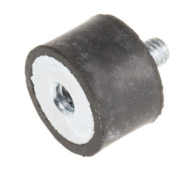 Mocowanie antywstrząsowe, M4, Ø 15mm, materiał: Guma naturalna 55Shore A, RS PRO
