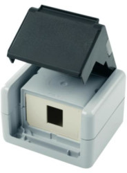 Module mounting, gray, for AMJ, UMJ, 100021369
