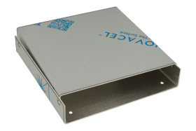 Obudowa; uniwersalna; ZR185.180.65 RAW; aluminium; 180mm; 65mm; 185mm; naturalny; uchwyty montażowe; trapezowa; Kradex; RoHS