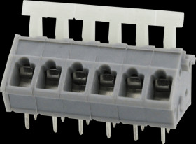 DG243-5.0-02P-11-00A(H) Federkraftklemme, 2 polig, RM 5 mm