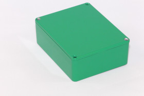 Obudowa Aluminium odlewane szerokość zew. 94 mm długość zew. 120 mm wys. zew. 43 mm Hammond IP54