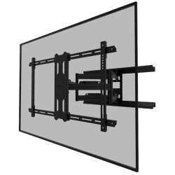 Neomounts WL40S-850BL18 TV wall mount 43&quot;-85&quot; tiltable swivelling black