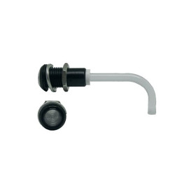 Światłowód do LED, sztywny, kątowy, dł. 88.8mm, Bivar