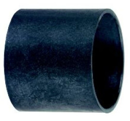 Osłona ochronna do główki grzybkowej O 40, czarna, blokowanie kłódką ZBZ2102