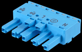 770-1105 WINSTA® MIDI, five-pin socket, without strain relief housing