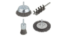 Zestaw Szczotek Drucianych 4Szt.