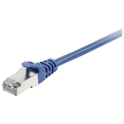 Equip 605630 RJ45 Network cable patch CAT6 S/FTP 1m Blue gold plated