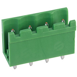 CamdenBoss CTB9300/4AO 4 Way 12A Terminal Block Top Entry Header Open 5mm Pitch