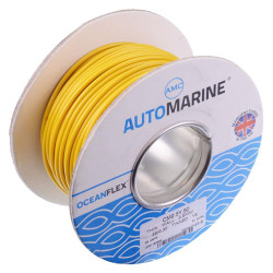 Yellow 2.5mm² Oceanflex Tinned Copper Cable 35/0.3mm 50M