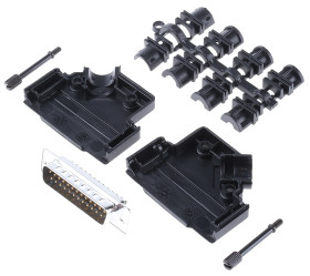 Złącze D-Sub 25-pinowe 45°