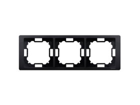 SIMON BASIC NEOS Ramka 3 potrójna uniwersalna grafitowa matowa metalizowana BMRC3/28 KONTAKT SIMON
