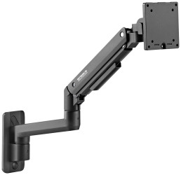 SpeaKa Professional Uchwyt ścienny do monitora SP-MM-990 1 Wyświetlacz 43,2 cm (17") - 124,5 cm (49") czarny z regulowan