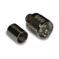 Złącze RF Montaż na kablu Wtyk typ złącza Złącze UHF Połączenie zagniatane