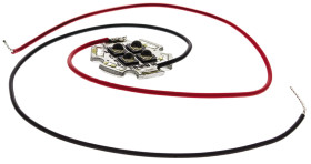 Moduł diod na podczerwień SMD 2-pinowa 4-ledowy, λ 850nm, 20 x 3.85mm, OSLON Black PowerStar, ILS 2520mW