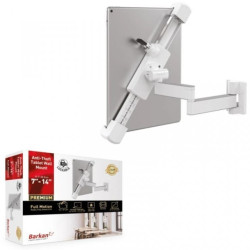 Uchwyt ścienny na tablet 7-14 cali obrotowy z zamkiem T72VL