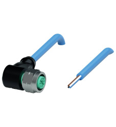 Pepperl+Fuchs 70108576 Złącze konfekcjonowane czujnika/aktuatora V1-WV4A-N4-10M-PUR, piny: 4, 10 m, 1 szt.