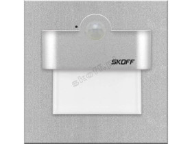Oprawa przyschodowa z czujnikiem ruchu Tango LED PIR 120 st. Motion Sensor Light 10 V DC 1,0 W IP 20 3000 K aluminium