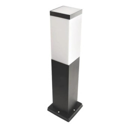 Słupek ogrodowy Soppa 1x E27 45cm czarny IP44