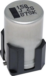 AEC-Q200 Kondensator 220μF ±20% 50V dc SMD 13mΩ Panasonic