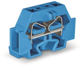 2-wire terminal, 1 pole, 0.08-4.0 mm², clamping points: 2, blue, cage clamp, 24 A, 262-304